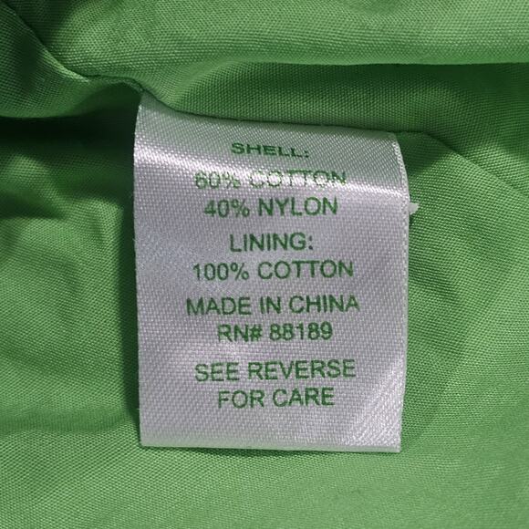 Lilly Pulitzer Gardenia Lace Peplum Top Sweetheart Neckline Green Size 8 Beachy - Picture 4 of 7